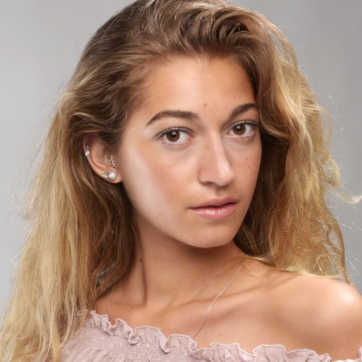 Image du produit Bijouteria Clous d'oreille (Acier inoxydable, PVC, Cristallin, Résine époxy)
