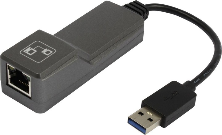 Produktbild Allnet ALL0174XG-A - USB Typ-C - RJ-45 - Schwarz (USB-C, RJ45 (1x))