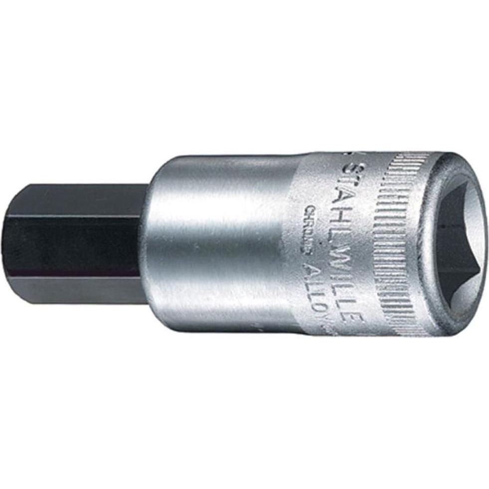 Stahlwille, Steckschlüssel + Stecknuss, InnenSechskant SteckschlüsselBitEinsatz (8 mm)