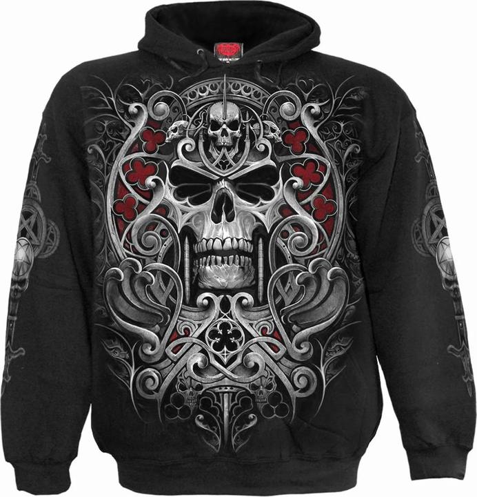 Actual product image Spiral Unisex Adult Reaper's Door Hoodie