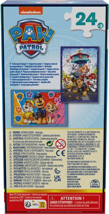 Image du produit Spin Master BOITE CARTON 2 PUZZLES LENTICULAIRES La Pat' Patrouille