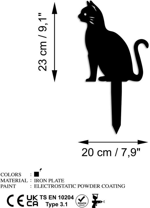 Actual product image Wallxpert Katze