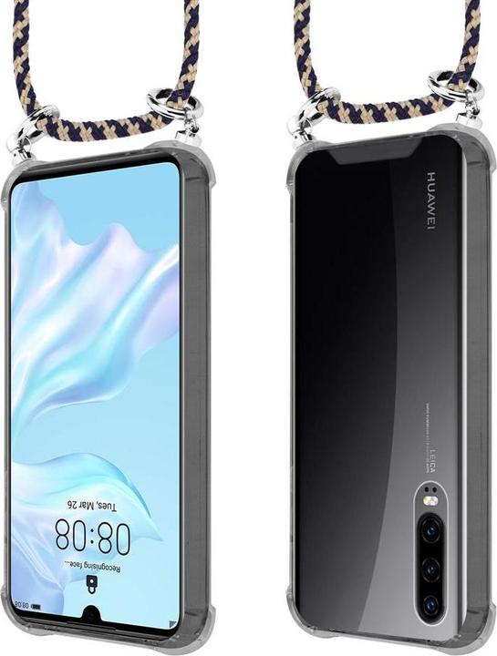 Produktbild Cadorabo TPU Handy Kette SILBER Cover