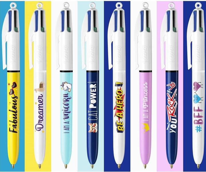 Immagine prodotto Bic Clip per penna a sfera (Multicolore, 8x)