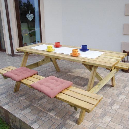Actual product image Larus Solid picnic table