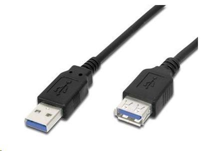 Actual product image PremiumCord USB-A - USB-A USB cable 3 m black (ku3paa3bk) (3 m, USB 3.2 Gen 1)
