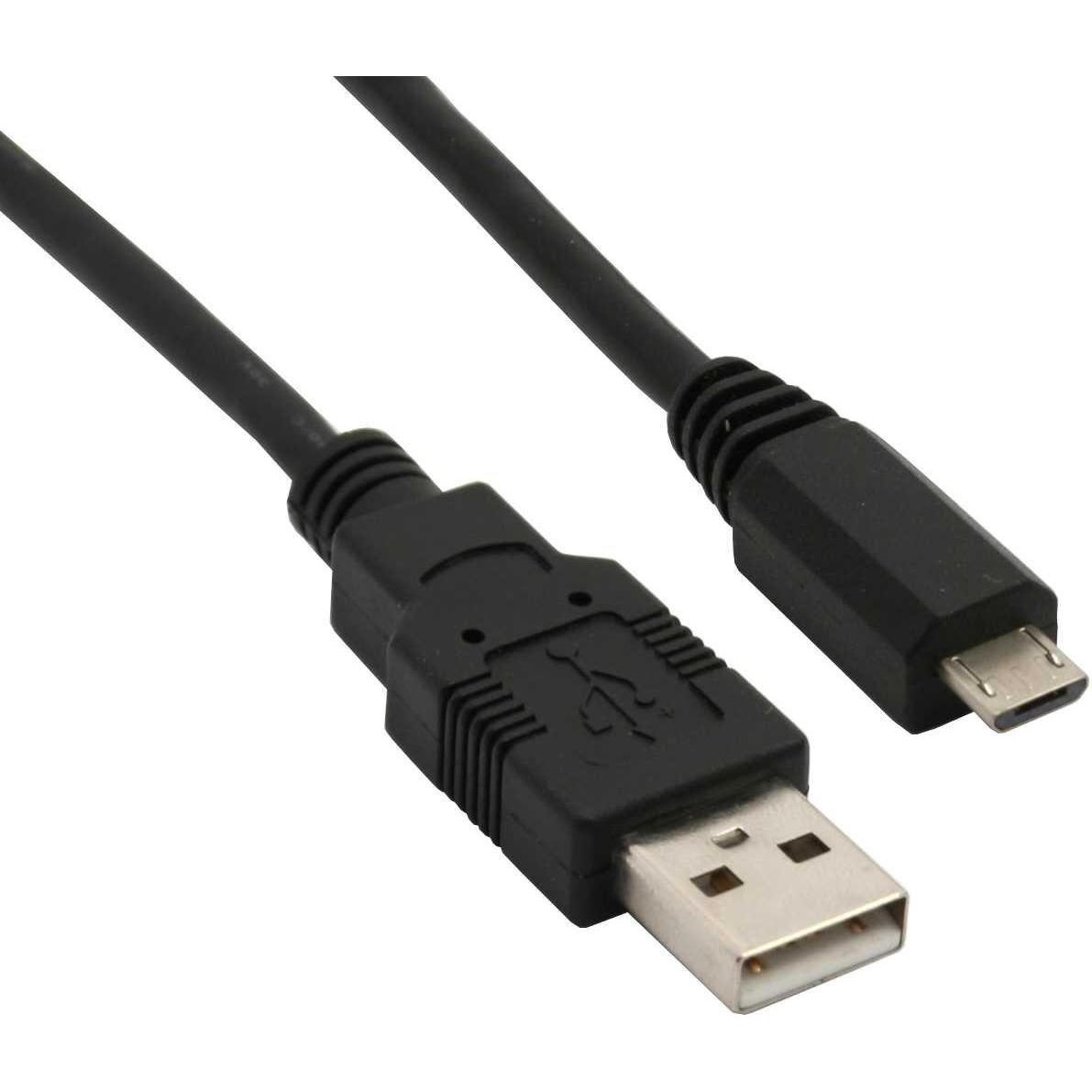Sharkoon USB 2.0 A auf Micro-B (0.50 m, USB 2.0), USB Kabel