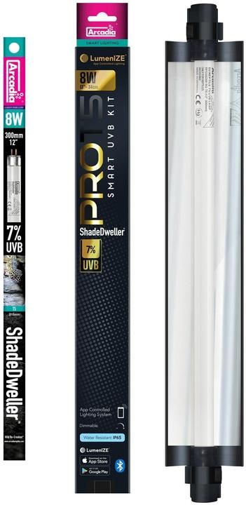 Arcadia Terrarium lamp Lumenize Pro T5 ShadeDweller 7% UVB, 8 W (UVB, UVA)