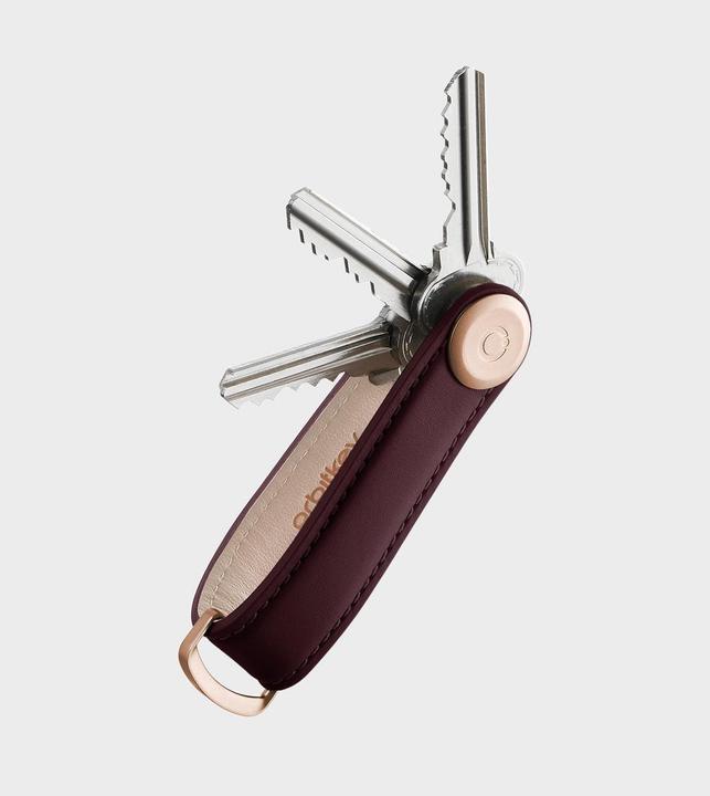 Actual product image Orbitkey - Leather Key Organiser - Wine