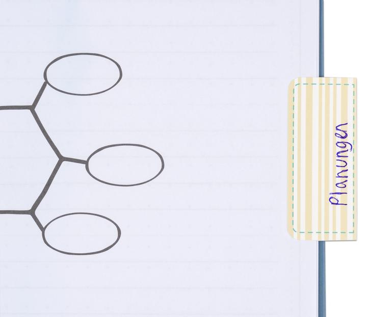 Actual product image Betzold Index stickers for calendars and planners