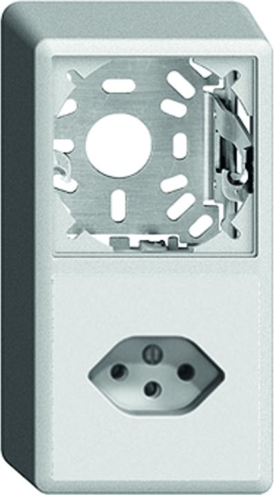 Produktbild Feller AP-Kombination II leer/T13 ws