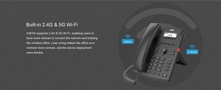 Immagine prodotto Fanvil Telefono IP X301W nero