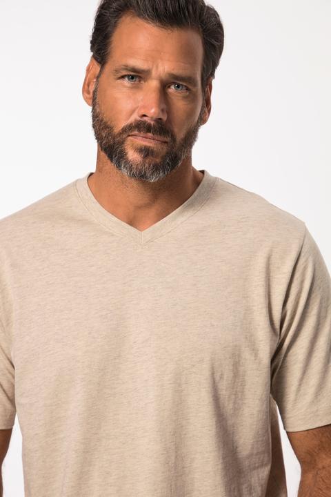 Immagine prodotto JP1880 T-shirt basic con scollo a V, disponibile fino alla tg. 8XL (XL)