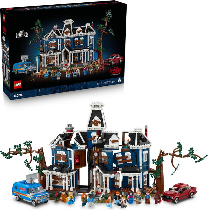 Actual product image LEGO Stranger Things: The Creel House (11370, LEGO Icons)