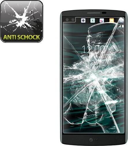 Actual product image Protectorking 4x Panzerfolie Anti-Shock HD Klar (4 Piece, LG V10)