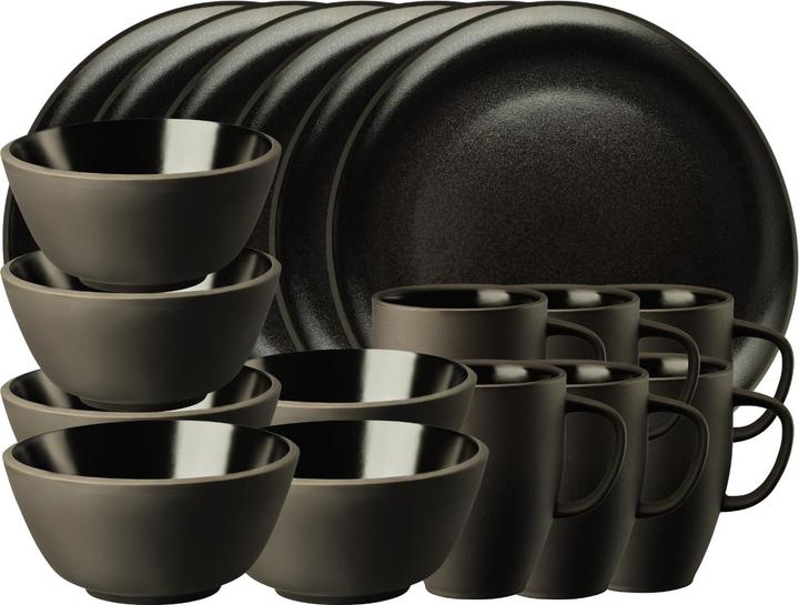 Actual product image Rosenthal Junto Slate Grey breakfast set 18pcs (18 pcs.)