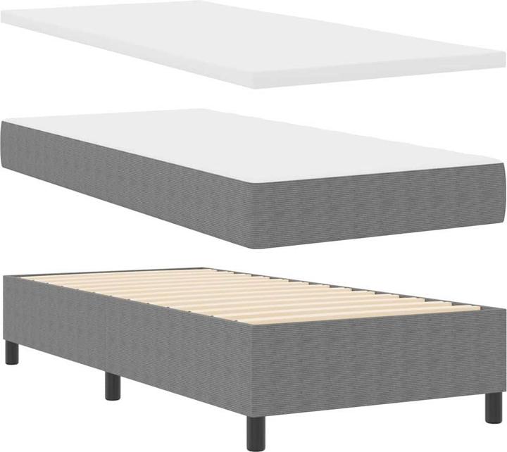 Actual product image VidaXL Box spring bed (90 x 190 cm)