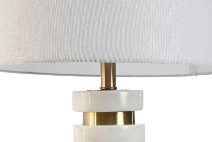 Produktbild Esprit Tischlampe Home Weiss Gold Marmor 50 W 220 V 38 x 38 x 72 cm (E27)