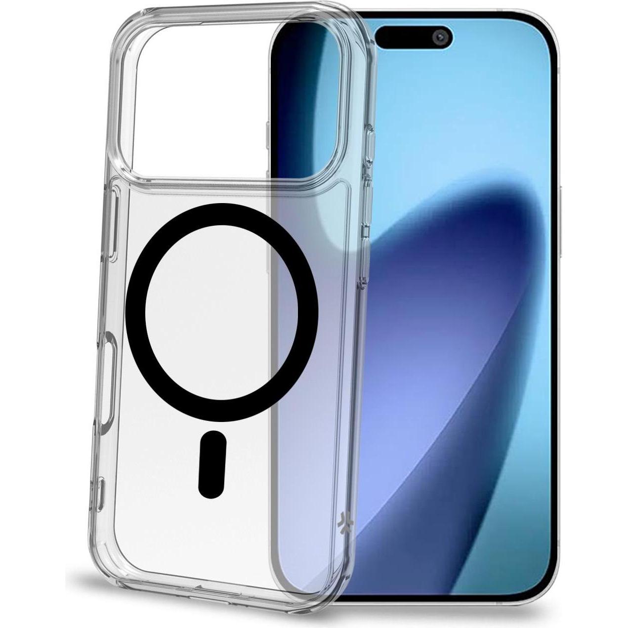 Celly Trasparente Transparente Magnetische Hülle Für Iphone 17 (Apple Iphone 17), Cover Smartphone,