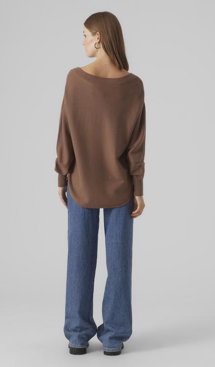 Image du produit Vero Moda VMNANCY LS BOATNECK PULLOVER GA EXC Pull en maille (M)