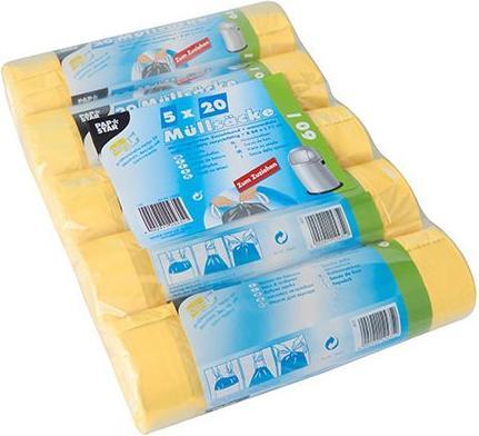 Actual product image Papstar Waste bags 60 l, 100 pieces (100 x, 60 l)
