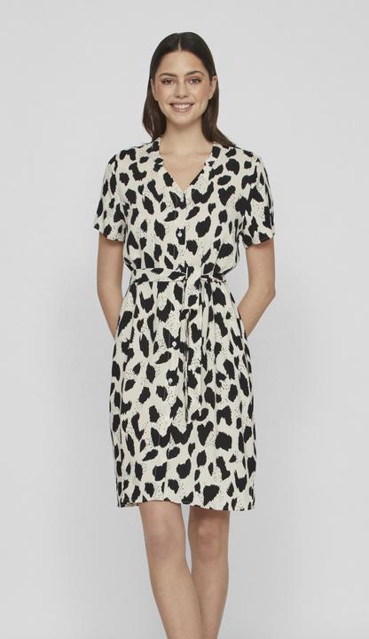 Actual product image Vila Short Sleeved Blouse Dress (36)