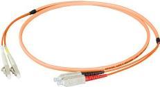 Produktbild EFB Elektronik Duplex Jumper LC-SC 50/125µ, OM2, LSZH, orange, Flat Twin 3x5mm, 40m (S/FTP, CAT8.1, 40 m)