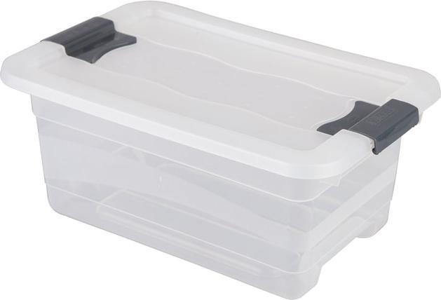 Actual product image keeeper cornelia" storage box, 4 litres, transparent (4 l)