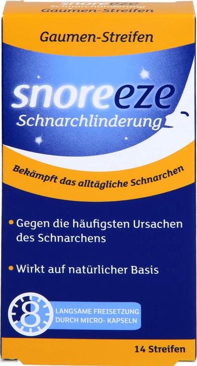 Produktbild Snoreeze Schnarchlinderung Gaumen-Streifen, 14 St. Streifen