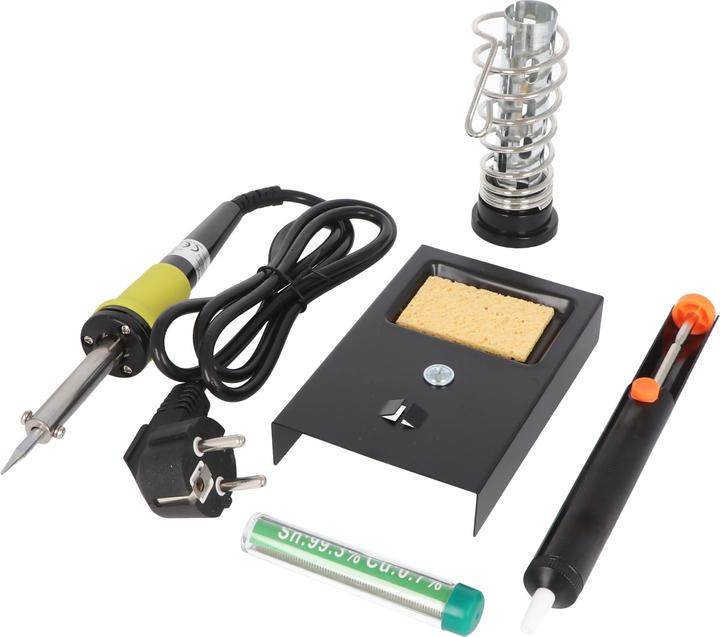 Actual product image FixPoint Soldering iron 30 Watt with stand with GS and CE approval