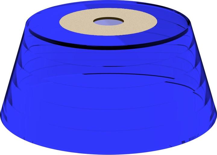 Image du produit Century Couvercle de lampe pour OPERA bleu IP44