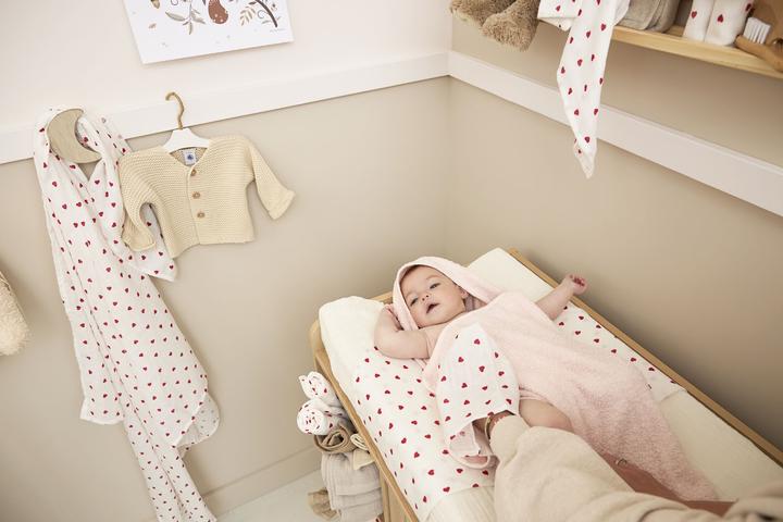 Image du produit Meyco Sweet Heart swaddle - pack de 2 - mousseline (120 cm, 120 cm)