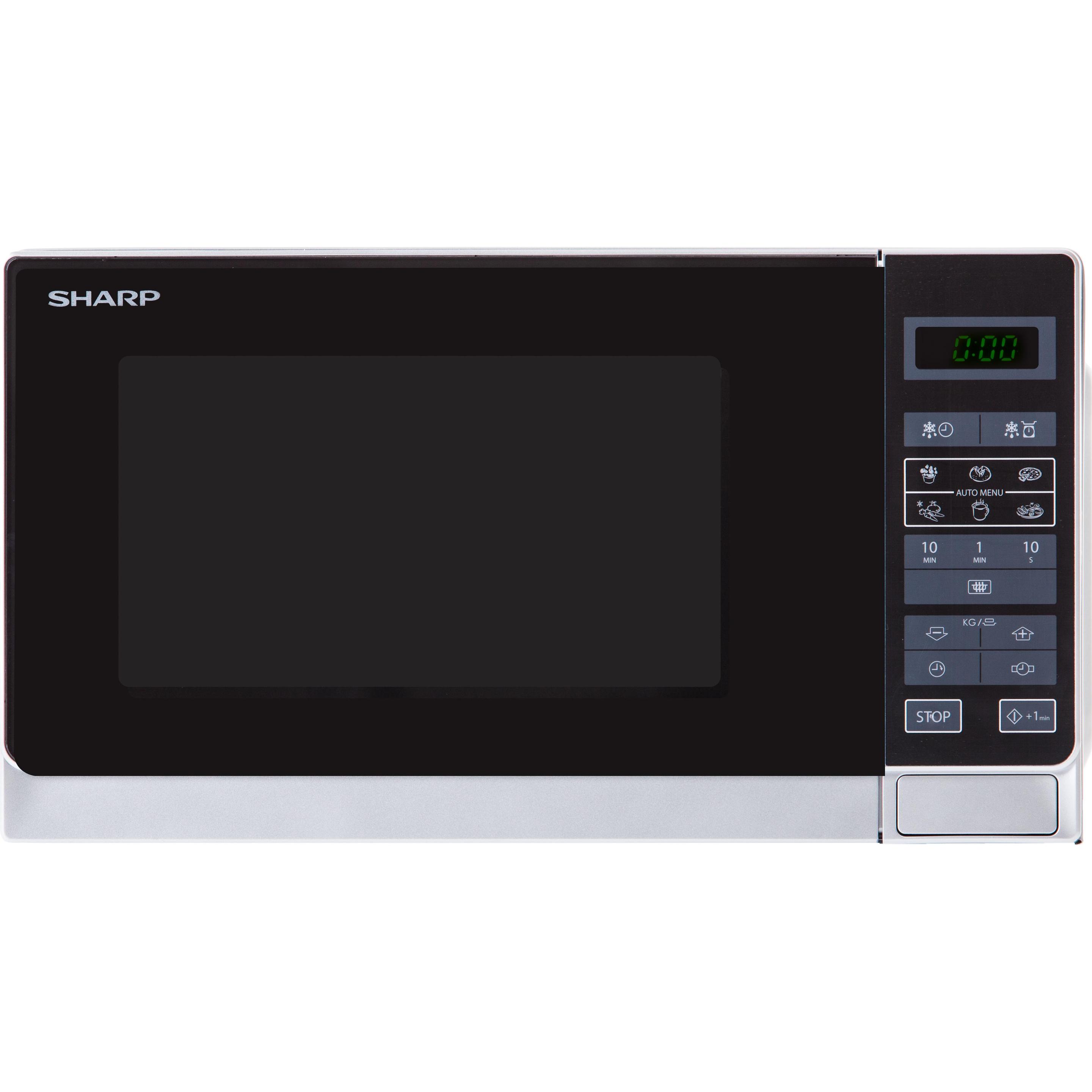 Sharp R242ww, Mikrowelle, Weiss