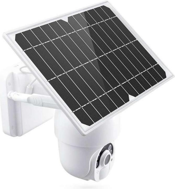 Actual product image Novidarte Surveillance camera with solar panel