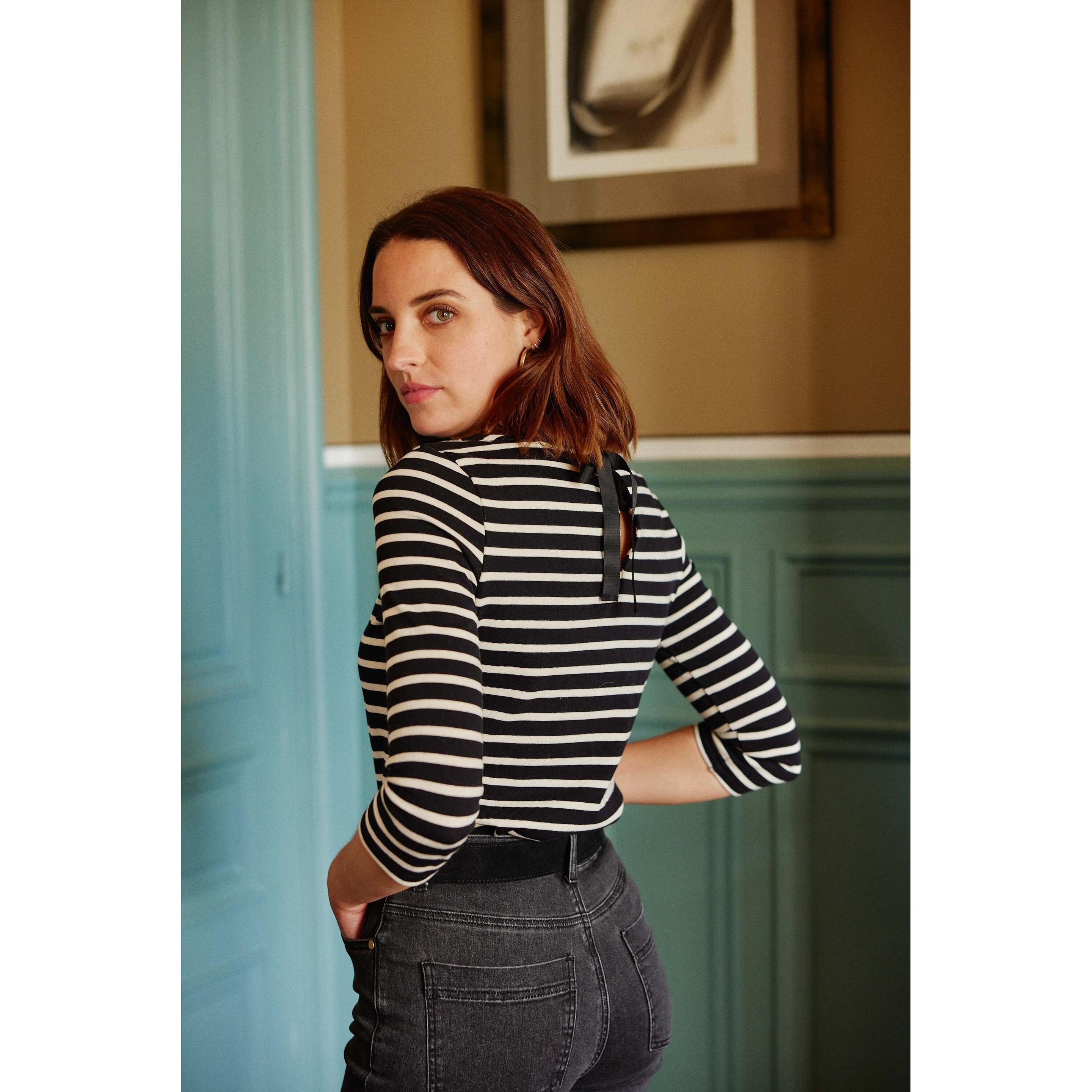 Thumbnail - La Petite Étoile, Damen, Pullover, sweatshirt damen marjo, Schwarz, (38)