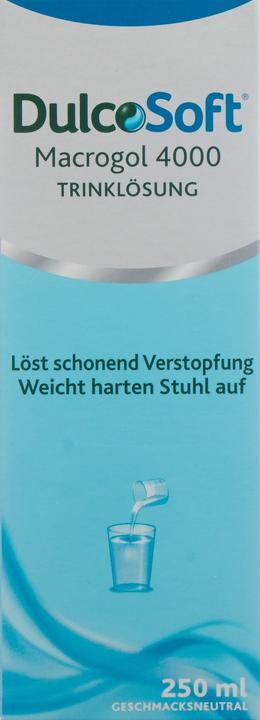 Immagine prodotto DulcoSoft Macrogol 4000 Trinklösung (1 Pezzo/i, 250 ml, 326 g)