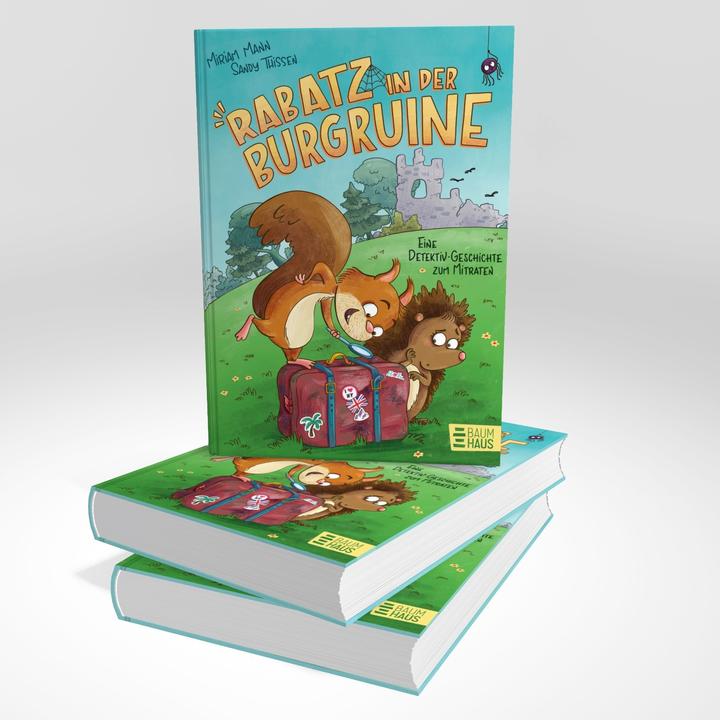 Productafbeelding Rabatz in der Burgruine - Eine Detektivgeschichte zum Mitraten (Miriam Mann, Duits)