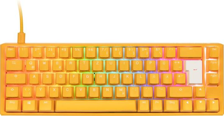 Image du produit Ducky Clavier de jeu One 3 Yellow SF, LED RGB - MX brown (DE, Filaire)