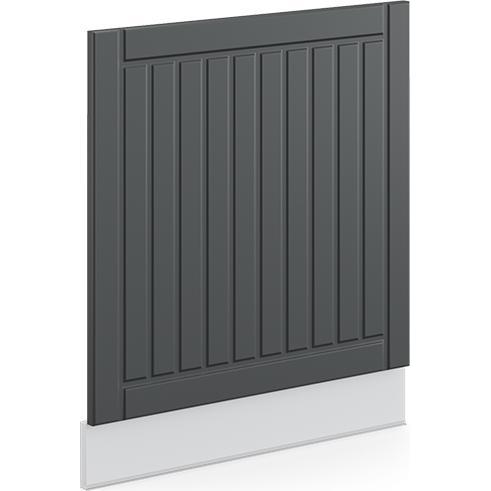 Vicco Frontblende Fame-Line, Geschirrspüler Zubehör, Grau