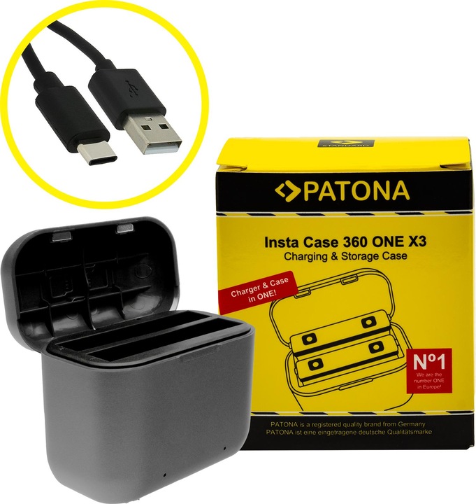 Produktbild Patona Dual Ladebox 360 ONE X3 CINAQBT/A
