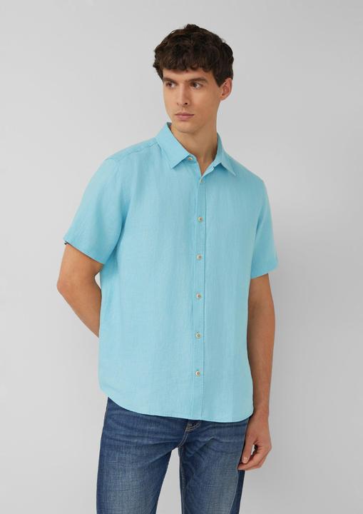 Immagine prodotto s.Oliver Regular Fit: Leichtes Leinenhemd mit Kentkragen (M)