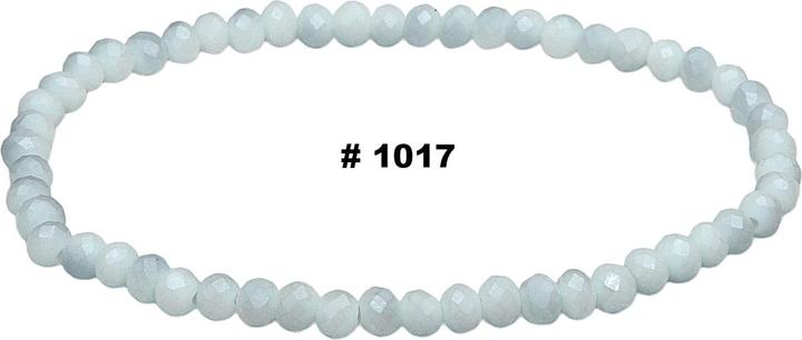 Immagine prodotto Leyda Bracciale con cristalli di zirconia cubica (18 cm, Cristalli di ciconia)