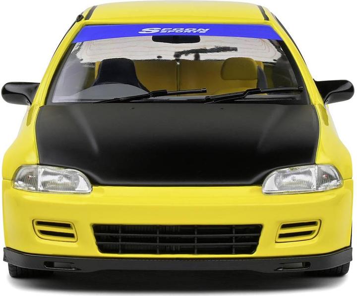 Productafbeelding Solido 1:18 Honda Civic (EG6) 1991 geel