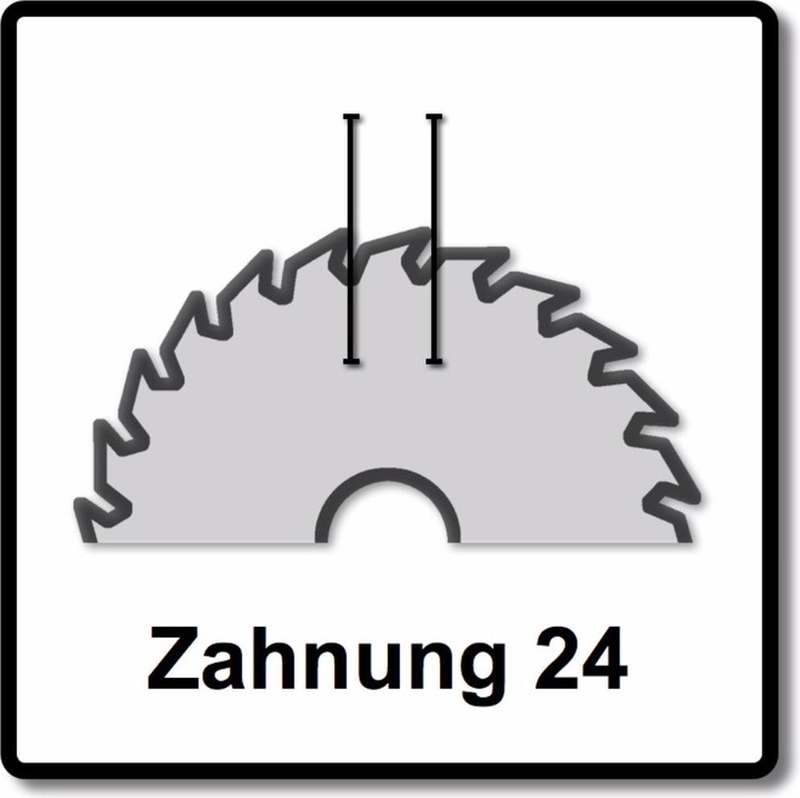 Actual product image Bosch Professional Zubehör Circular saw blade Expert for Wood, 190 x 1.5/1 x 30, 24 teeth