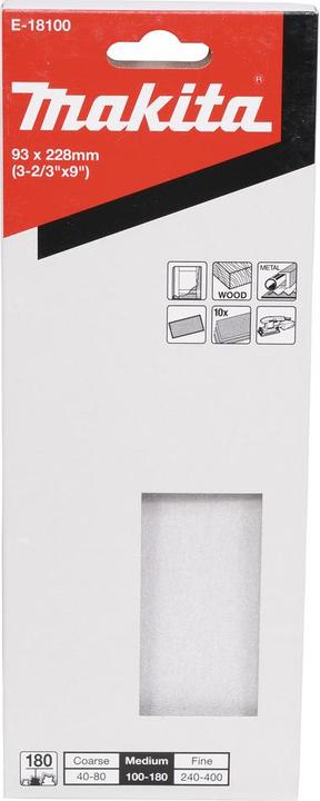 Actual product image Makita Schleifpapier (180)
