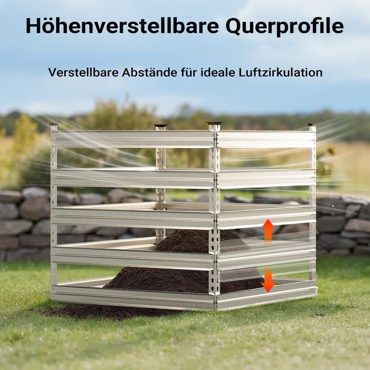Produktbild Wiltec Gartenkomposter (900 l)