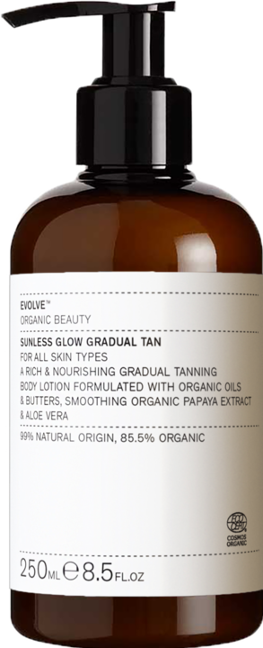 Actual product image Evolve - Sunless Glow Gradual Tan (Self tanning cream, 250 ml)