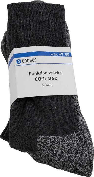 Actual product image Dönges Coolmax functional sock, grey, size 47-50 (47 - 50)
