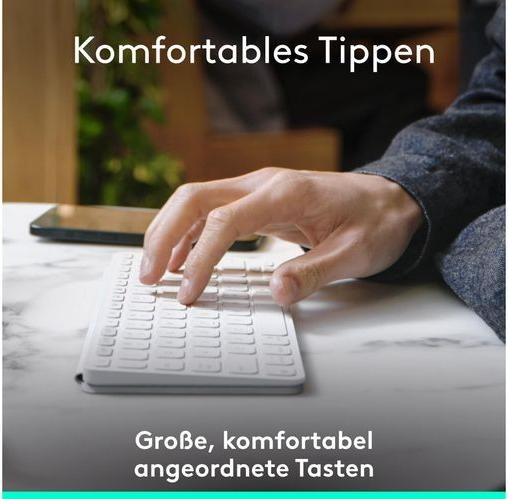 Immagine prodotto Logitech Keys-To-Go 2 (CH, Senza fili)