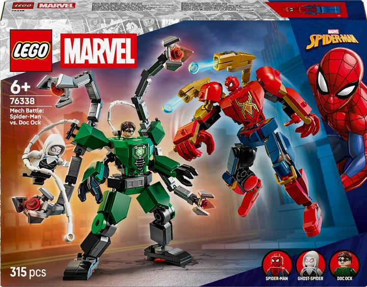 LEGO Robots Battle: Spider-Man vs Doctor Octopus (76338, LEGO Marvel)